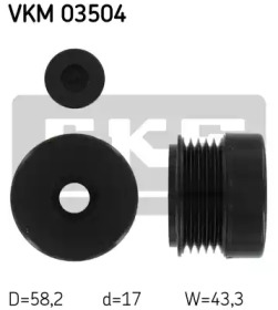 Механизм свободного хода SKF VKM 03504